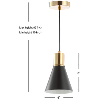 Apollo Metal LED Pendant - JONATHAN Y